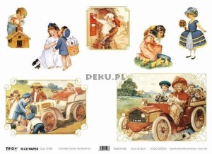 Papier do decoupage 350x500mm - TO-DO R003 1182