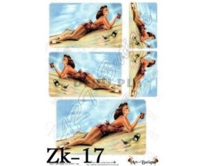 Papier do decoupage 210X305 - Art-Butique Zk-17 1645