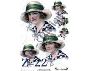 Papier do decoupage 210X305 - Art-Butique Z-22 1805