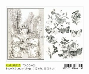 Papier do decoupage 250x350mm -TO-DO 023 1149