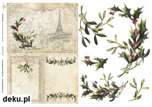 Papier decoupage A4 210x297 - itd 0321m 291