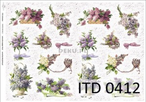 Papier decoupage A3 420x297 -  itd 0412 3268