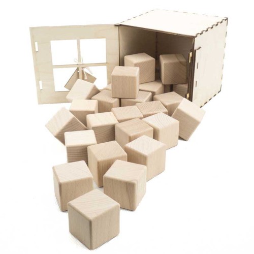 Deku - Klocki edukacyjne drewniane 27 szt. 4x4x4 cm 2.jpg