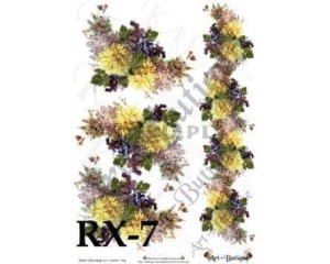 Papier do decoupage 210X305 - Art-Butique Rx-7 1547