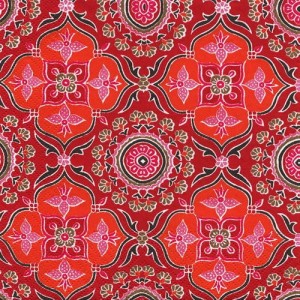 Serwetka do decoupage-czerwony ornament 6322