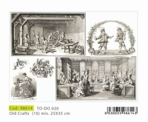 Papier do decoupage 250x350mm -TO-DO 020 1147