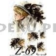 Papier do decoupage 210X305 - Art-Butique Z-69 1852