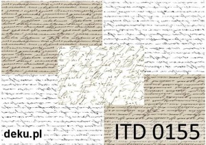 Papier decoupage A4 210x297 - itd 0155m 471