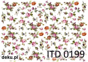 Papier decoupage A4 210x297 - itd 0199m 422
