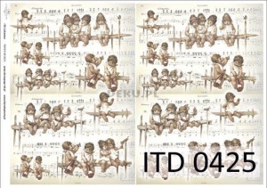 Papier decoupage A3 420x297 -  itd 0425 3281
