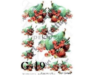 Papier do decoupage 210X305 - Art-Butique G-19 1622
