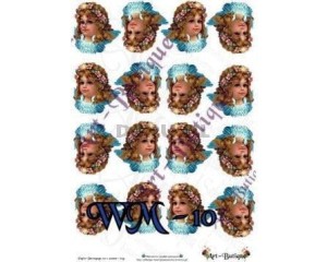 Papier do decoupage 210X305 - Art-Butique Wm-10 1674