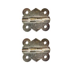 Zawias niklowany - ozdobny - 30 x 25 mm Z0630N 2 szt.