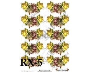 Papier do decoupage 210X305 - Art-Butique Rx-5 1545