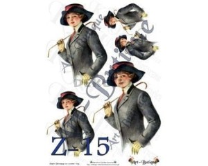Papier do decoupage 210X305 - Art-Butique Z-15 1798