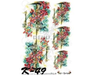 Papier do decoupage 210X305 - Art-Butique K-49 1396