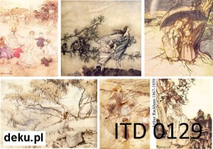 Papier decoupage A3 420x297 - itd 0129 2488
