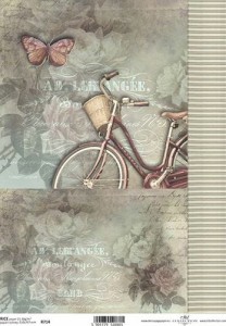 Papier ryżowy A4 210x297 -  decoupage itd R714 6986