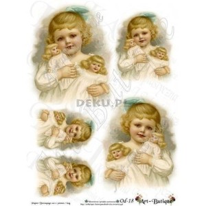 Papier do decoupage 210X305 - Art-Butique Od-18 3862