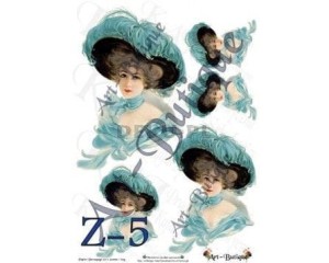 Papier do decoupage 210X305 - Art-Butique Z-5 1787