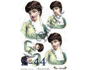 Papier do decoupage 210X305 -  Art-Butique Z-44