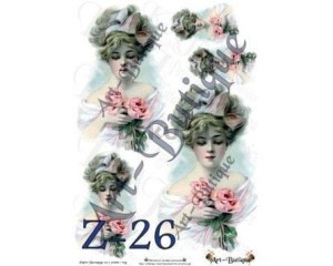 Papier do decoupage 210X305 - Art-Butique Z-26 18092